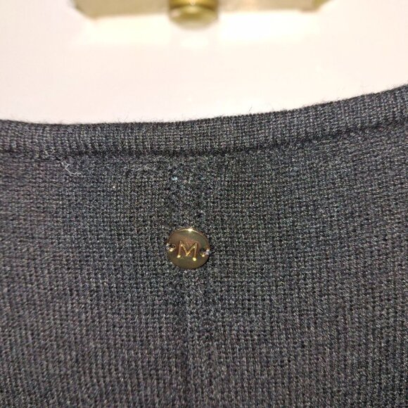 Marciano Flowy Tunic with Asymmetric Hem, Viscose and Wool Blend, Size S - Picture 8 of 10